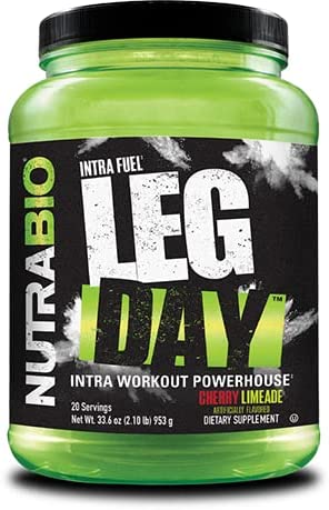 NutraBio Leg Day Intra Carb Supplement