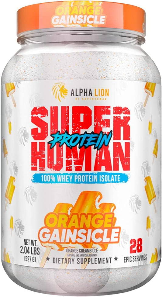 Alpha Lion Whey Protein Powder - Pure Whey Protein Isolate