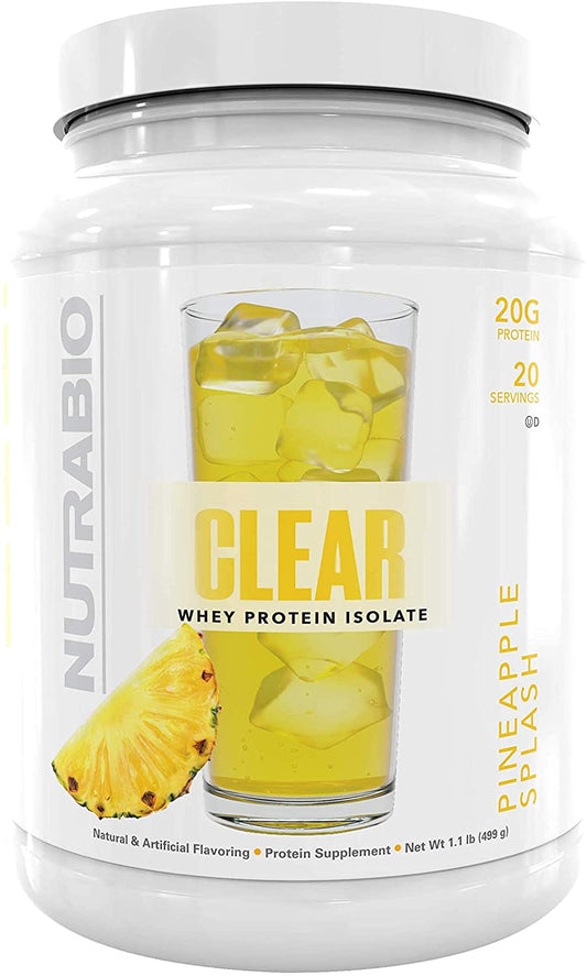 NutraBio Clear Whey Protein Isolate – Clear Whey Protein Isolate