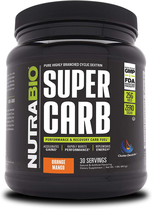 NutraBio Super Carb - 30 Servings